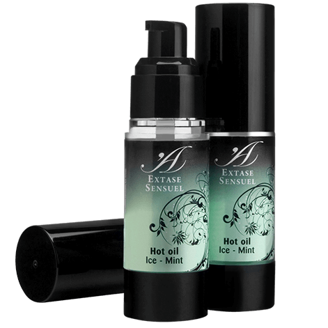EXTASIS SENSUAL - ACEITE DE MASAJE CON EFECTO HELADO EXTRA FRÍO 100 ML