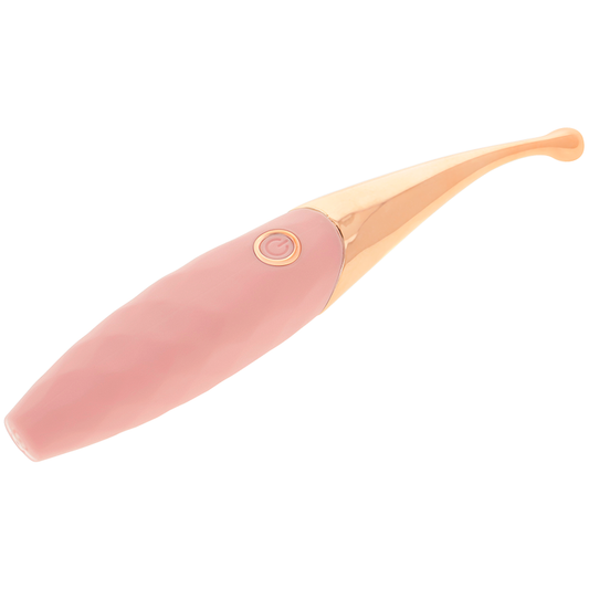 OHMAMA - ESTIMULADOR DE CLÍTORIS RECARGABLE 36 MODOS ROSA-PINKGOLD