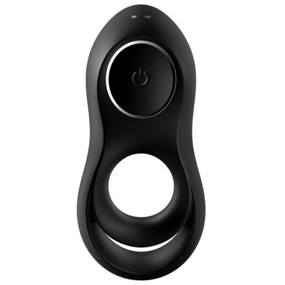 SATISFYER - LEGENDRIO DUO BLACK RING VIBRATOR