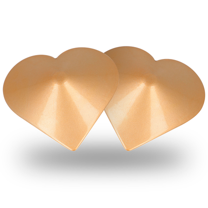 COQUETTE CHIC DESIRE - COBERTURA DE PEZONES CORAZONES DE ORO