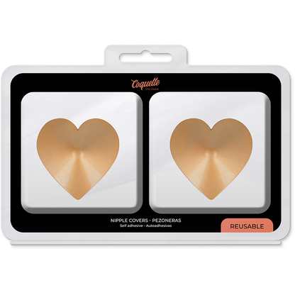 COQUETTE CHIC DESIRE - COBERTURA DE PEZONES CORAZONES DE ORO