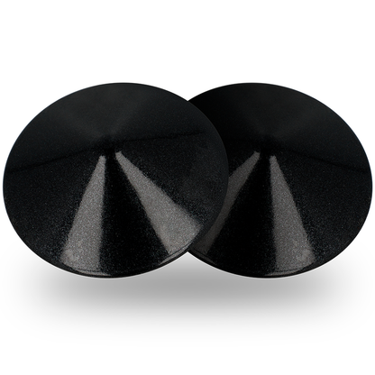 COQUETTE CHIC DESIRE - BLACK CIRCLES TOE CAP