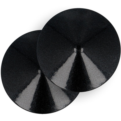 COQUETTE CHIC DESIRE - BLACK CIRCLES TOE CAP