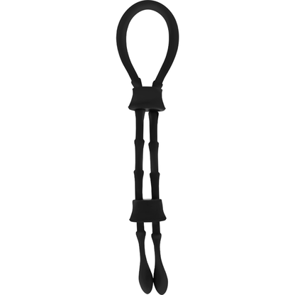 OHMAMA FETISH - SILICONE CORD-COCK AND TESTICLE RING