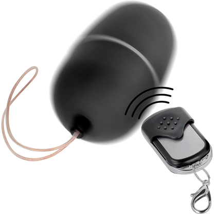 ONLINE - VIBRATING EGG WITH REMOTE CONTROL M BLACK
