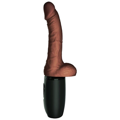 KING COCK - PLUS TRIPLE THREAT SKIN TONE BROWN