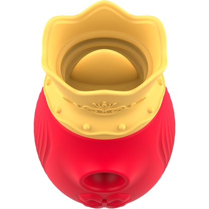 INTENSE - CLITORAL STIMULATOR 10 LICKING AND JUICING FREQUENCIES - RED