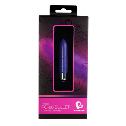 ROCKS-OFF - COLOR CHANGE VIBRATING BULLET RO-80 MM 7 V 