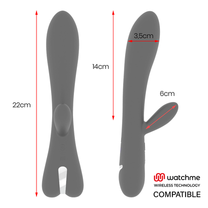 BRILLY GLAM - ERIK VIBRATOR WATCHME WIRELESS COMPATIBLE TECHNOLOGY