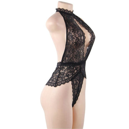 SUBBLIME - LACE TEDDY OPEN CUP S/M