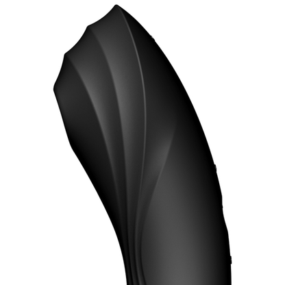 SATISFYER - VIBRADOR DE ONDA DE AIRE CURVY TRINITY 4 NEGRO