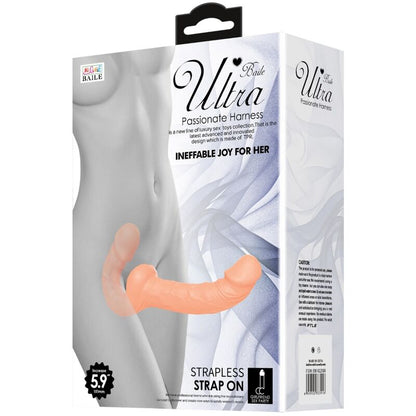 FIESTA - DILDO DE ARNESES ULTRA APASIONADO CON ARNÉS SIN SOPORTE