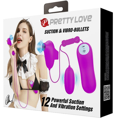 PRETTY LOVE - VIBRATING AND SUCKING CANDY