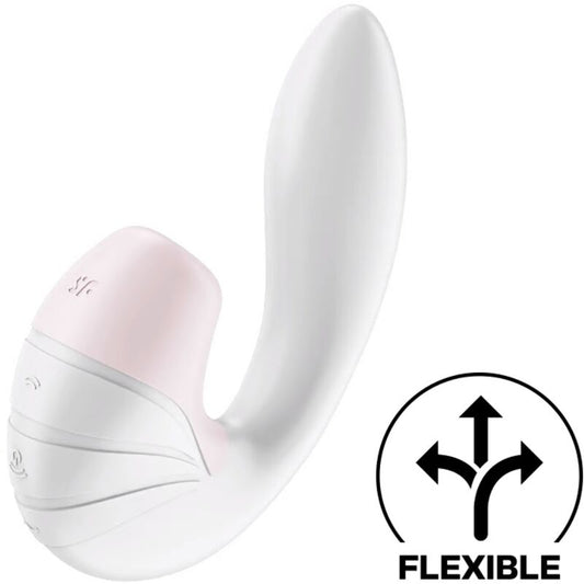 SATISFYER SUPERNOVA STIMULATOR AND VIBRATOR - PINK