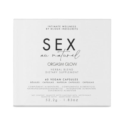 DIETARY SUPPLEMENTBIJOUX - ORGASM GLOW 60 CAPSULES
