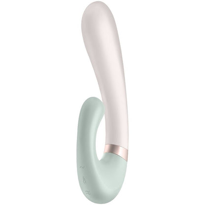 SATISFYER - HEAT WAVE VIBRATOR APP BLANCO