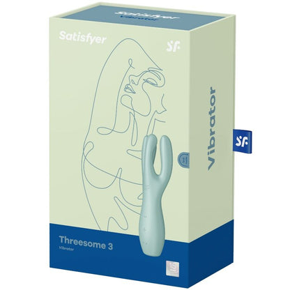 SATISFYER - VIBRATOR THREESOME 3 PINK
