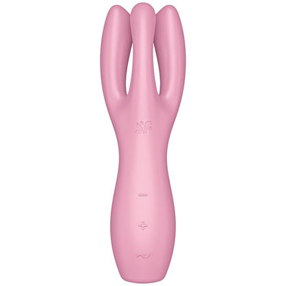 SATISFYER - VIBRATOR THREESOME 3 PINK