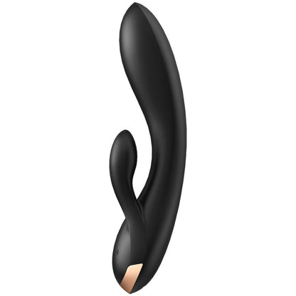 SATISFYER DOUBLE FLEX VIBRADOR APP - BLANCO
