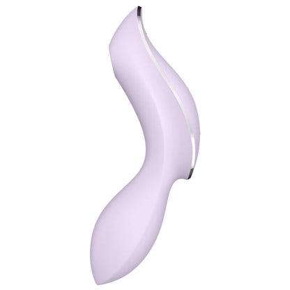 SATISFYER CURVY TRINITY 2 STIMULATOR AND VIBRATOR - MORADO