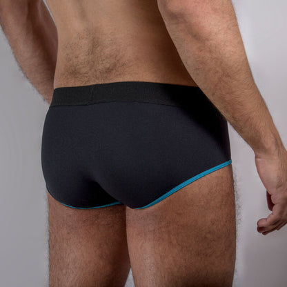 HOMBRE - MS24A CALZONCILLO SLIP AMARILLO OSCURO S