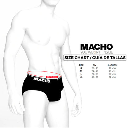 HOMBRE - MS24A CALZONCILLO SLIP AMARILLO OSCURO S