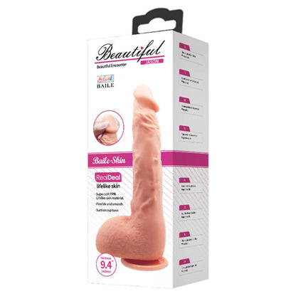 FIESTA - DILDO REALISTA JASON NATURAL 24 CM