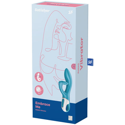 SATISFYER - EMBRACE ME VIBRATOR PUNTO G ROJO