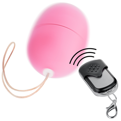 ONLINE - HUEVO VIBRANTE CON MANDO A DISTANCIA S ROSA