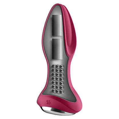 SATISFYER - ROTATOR PLUG 2+ PLUG VIBRATOR APP BLACK