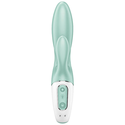 SATISFYER - AIR PUMP BUNNY 5+ APP INFLATABLE RABBIT VIBRATOR GREEN