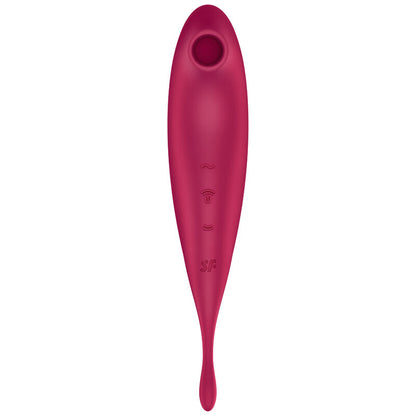 SATISFYER - TWIRLING PRO+ ESTIMULADOR Y VIBRADOR APP VERDE