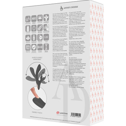 ANNE'S DESIRE - RABBIT REMOTE CONTROL TECHNOLOGY WATCHME BLACK