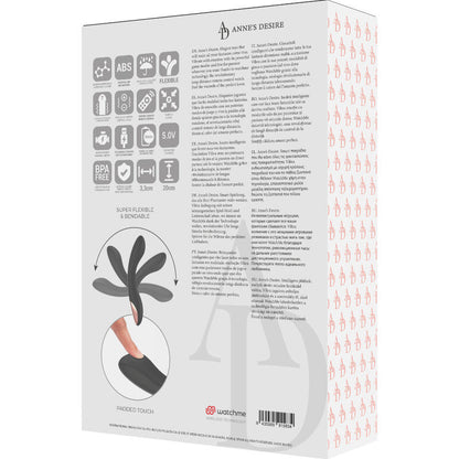 ANNE'S DESIRE - CURVA TECNOLOGIA DE CONTROL REMOTO WATCHME NEGRO