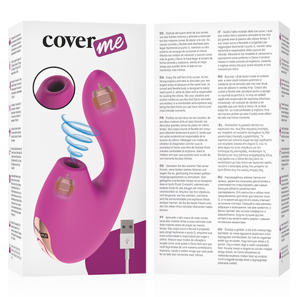 COVERME - CLITORAL SUCTION AND POWERFUL G-SPOT RUSH VIBRATOR