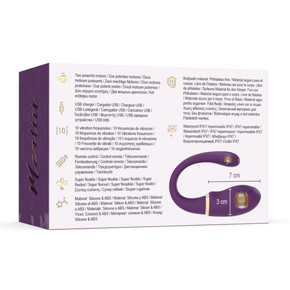 TREASURE - MERLIN DOUBLE REMOTE CONTROL VIBRATOR