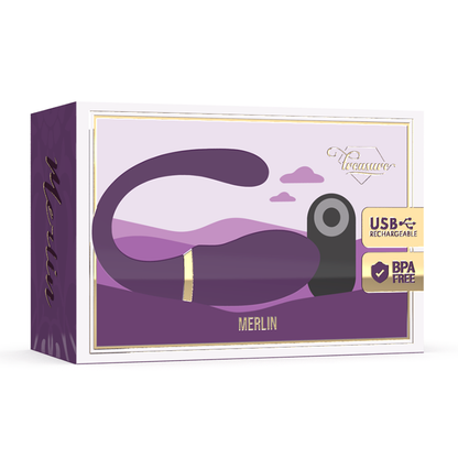TREASURE - MERLIN DOUBLE REMOTE CONTROL VIBRATOR