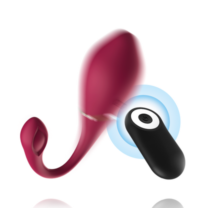 CICI BEAUTY - PREMIUM REMOTE CONTROL SILICONE EGG VIBRATOR