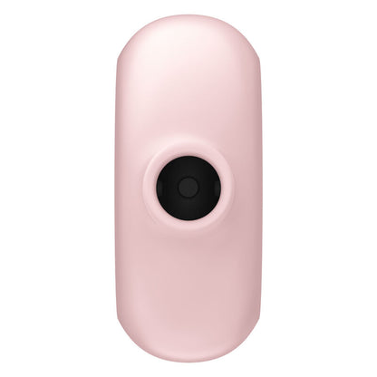 SATISFYER - PRO TO GO 3 DUAL AIR PULSE STIMULATOR AND VIBRATOR BLACK