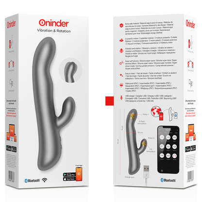 ONINDER - OSLO VIBRATION &amp; ROTATION PINK - FREE APP