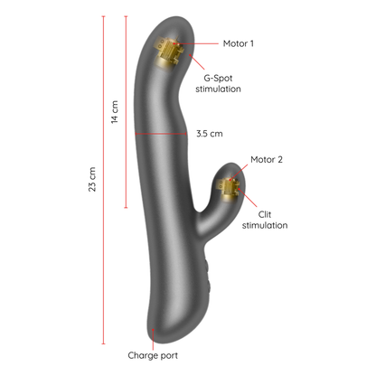 ONINDER - OSLO VIBRATION &amp; ROTATION PINK - FREE APP