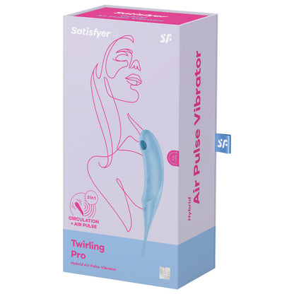 SATISFYER TWIRLING PRO ESTIMULADOR Y VIBRADOR - ROJO