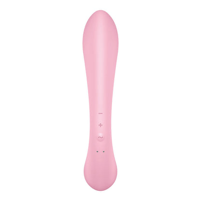 SATISFYER - TRIPLE OH VIBRADOR HÍBRIDO AZUL