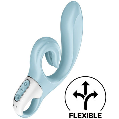 SATISFYER - LOVE ME RABBIT VIBRAO BLUE
