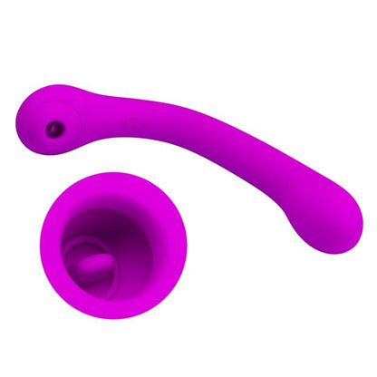 PRETTY LOVE - ALEX VIBRADOR Y CHUPADOR DE CLÍTORIS VIOLETA