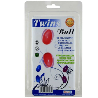 DANCE - TWIN BALLS PINK ANAL BALLS