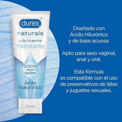 DUREX - LUBRICANTE HIDRATANTE NATURALES 100 ML
