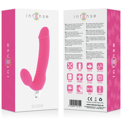 INTENSE - AZÚCAR SIETE VELOCIDADES SILICONA FUCSIA