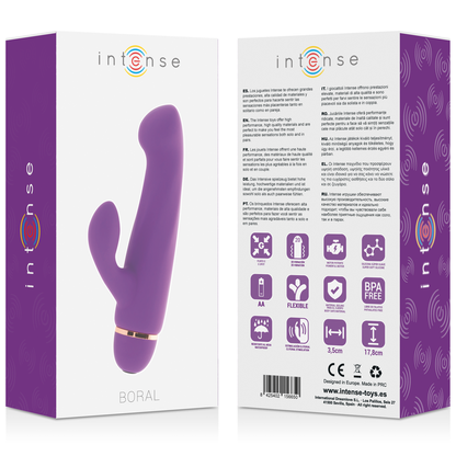 INTENSE - BORAL 20 VELOCIDADES SILICONA LILA