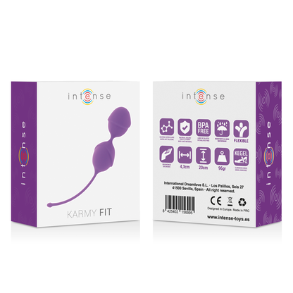 INTENSE - KARMY FIT KEGEL SILICONA LILA